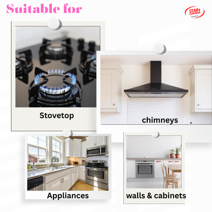 Staincontrol Chimney Cleaner Spray – Heavy Duty Grease & Oil Remover for Kitchen Chimneys & Exhaust Fans 500ml