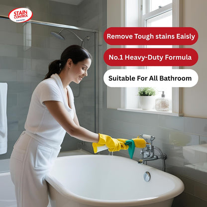 StainControl Tap Descaler Spray – Professional Hard Water Stain & Limescale Remover 500ml